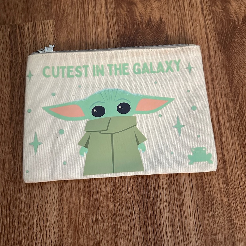 Colourpop Cream Pouch with Green Design